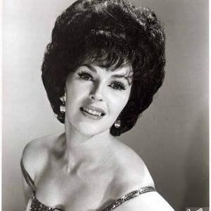 Wanda Jackson smiles for a  head shot early in her career.