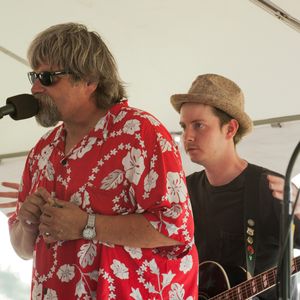 Tom Skinner with John Fullbright in 2009 at The Grape Ranch.