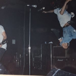 Ricky Brooks and Zac Maloy of The Nixons performing at The Basement in Dallas, Texas