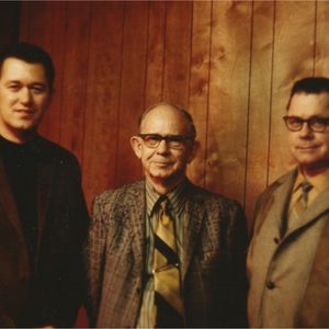 Albert Brumley (center) and friends in the early 1970's