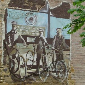 Muskogee Postcard Mural | TravelOK.com - Oklahoma's Official