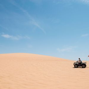 Head out on the sand dunes for a relaxing ride in the summer sun at Little Sahara State Park. Photo by James Pratt.