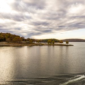 Discover the picturesque views available from the water at Tenkiller State Park from a boat. Photo by Shane Bevel.