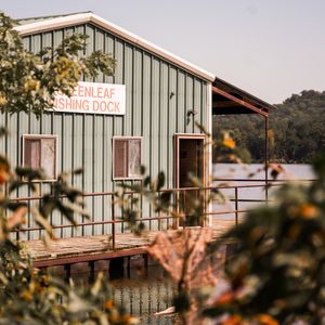 Head to the fishing dock at Greenleaf State Park for year-round angling opportunities. Photo by Laci Schwoegler/Oklahoma Tourism.