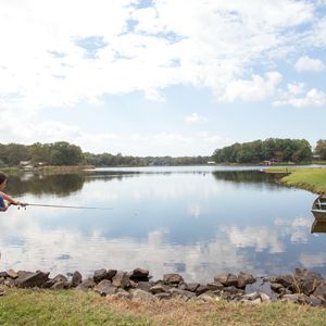 Throw a line in the lake waters at Raymond Gary State Park. Photo by Lori Duckworth/Oklahoma Tourism.