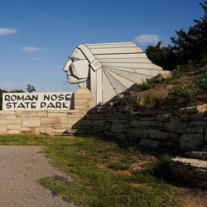 Unwind in Northwest Oklahoma at Roman Nose State Park, named after the late Cheyenne Chief Henry Caruthers Roman Nose.