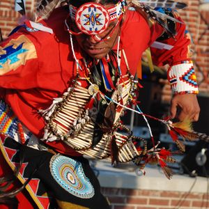 A Member Of The Anoli Dance Troupe Performs At The