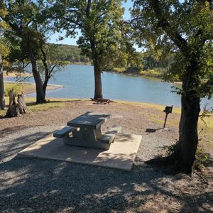 Lake Texoma State Park offers an abundance of campsites and picnic areas for a memorable outdoor adventure. Photo by Lori Duckworth/Oklahoma Tourism.