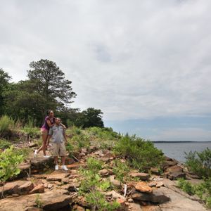 Hike along the walking trails at Sequoyah Bay State Park to discover scenic views of Fort Gibson Lake. Photo by Rebekah Morrow.