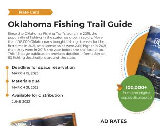 Fishing Trail Guide Rate Card