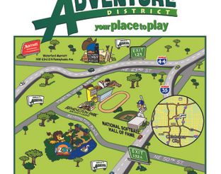 View Map of OKC Adventure District