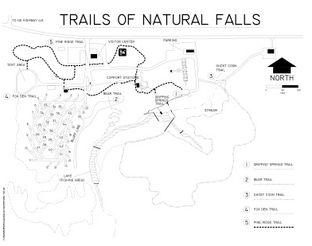 Natural Falls State Park Map Natural Falls State Park | TravelOK.  Oklahoma's Official 