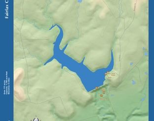 View Fairfax City Lake Map