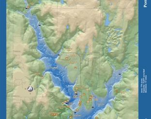 View Lake Ponca Map