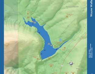 View Lake Wayne Wallace Map