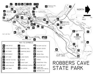 Robbers Cave Trail Map Robbers Cave Trail System | Travelok.com - Oklahoma's Official Travel &  Tourism Site