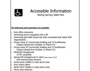 ADA/Accessibility Information