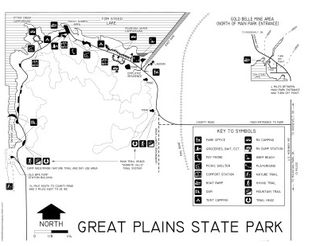View Great Plains State Park Map