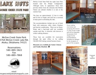 Mcgee Creek State Park Travelok Com Oklahoma S Official Travel