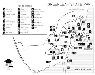 Greenleaf State Park Map