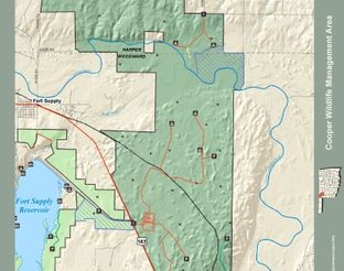 View Cooper Wildlife Management Area Map