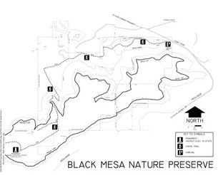 Black Mesa Nature Preserve Map