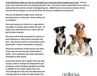 Cabin Pet Policy