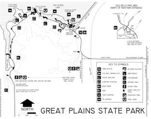 View Great Plains State Park Map