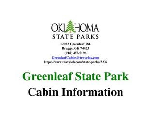Cabin Brochure