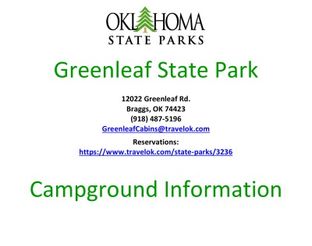 Campground Brochure