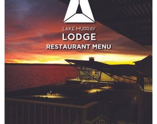 Lake Murray Lodge Blue Heron Menu