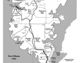 Sequoyah Trail Map 2020