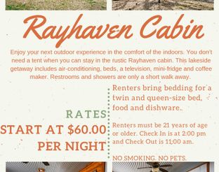 Rayhaven Cabin Details