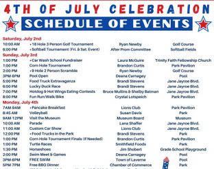 Laverne 4th of July Celebration Schedule 2022