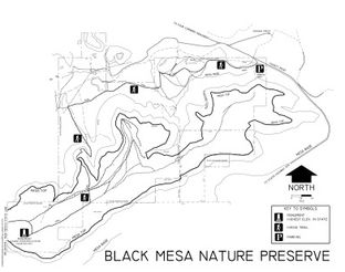View Black Mesa Nature Preserve Map