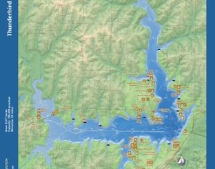 View Lake Thunderbird Map