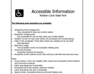 ADA/Accessibility Information