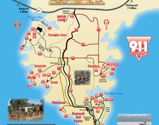 View Sequoyah State Park Map