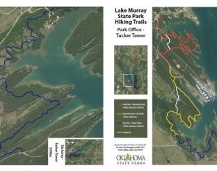 View Park Office to Tucker Tower Trail Map