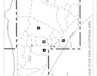 Robbers Cave ATV Trail Map