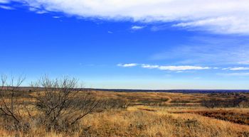 Shot from the Sandy Sanders Wildlife Management Area. Known as "the breaks" this area rough and tumble area of western Oklahoma was where Sheb Wooley was born and spent much of his childhood. 