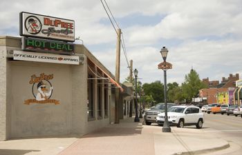 While a student at Oklahoma State University, Garth Brooks worked at Dupree Sports in Stillwater.