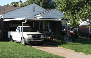Sandi Patty's childhood home at 3109 West Park Place in Oklahoma City. Her parents purchased the house in 1958, the year after she was born.