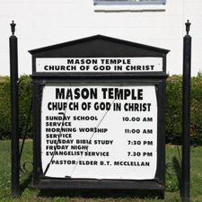 Tulsa's Mason Temple Church of God in Christ, the church where Charlie, Ronnie and Robert Wilson attended and sang in the church choir growing up. 

1813 N. Madison
Tulsa, OK

No release needed