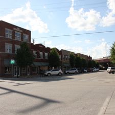 The intersection of Greenwood Ave. and Archer St. in Tulsa's historic Greenwood district.  The GAP Band took their name from Greenwood, Archer and Pine streets in Tulsa.