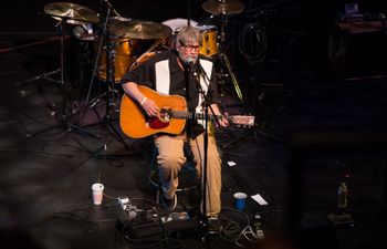 Tom Skinner opening for John Fullbright's 2014 CD release show at Mitchell Hall in Edmond.