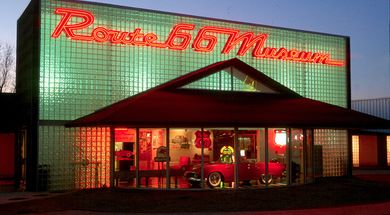 Route 66 in Winter
