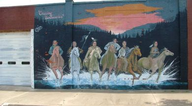 Crossing Boundaries Mural