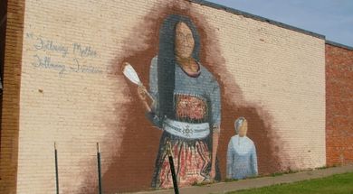 Following Mother Following Tradition Mural