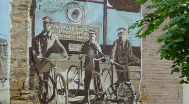 Muskogee Postcard Mural